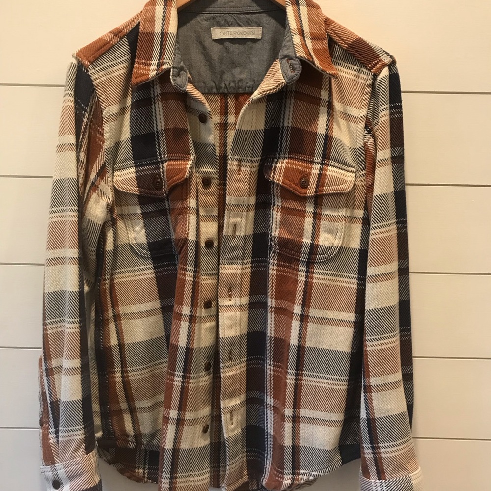 Outerknown Multicolor Plaid Shirt